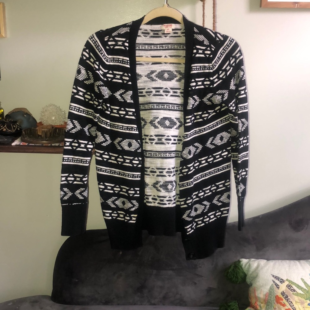 Button up sweater